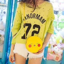 Pkm.store Sonstiges Merchandise-Pokemon Kleine Runde Handtasche Mit Pikachu Motiv