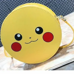 Pkm.store Sonstiges Merchandise-Pokemon Kleine Runde Handtasche Mit Pikachu Motiv