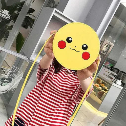 Pkm.store Sonstiges Merchandise-Pokemon Kleine Runde Handtasche Mit Pikachu Motiv