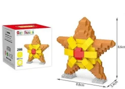 Pkm.store Pokemon Bausteine-Pokemon Klemm-Baustein Figuren: Sterndu, Gengar, Pikachu, Floink, Kussilla, Rossana, Menki,