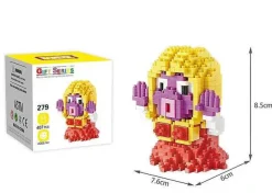 Pkm.store Pokemon Bausteine-Pokemon Klemm-Baustein Figuren: Sterndu, Gengar, Pikachu, Floink, Kussilla, Rossana, Menki,