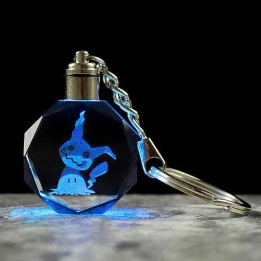 Pkm.store Sonstiges Merchandise-Pokemon Kristall Anhanger Mit 3D Effekt - Viele Motive