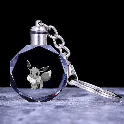 Pkm.store Sonstiges Merchandise-Pokemon Kristall Anhanger Mit 3D Effekt - Viele Motive