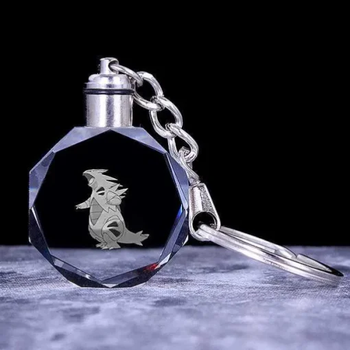 Pkm.store Sonstiges Merchandise-Pokemon Kristall Anhanger Mit 3D Effekt - Viele Motive