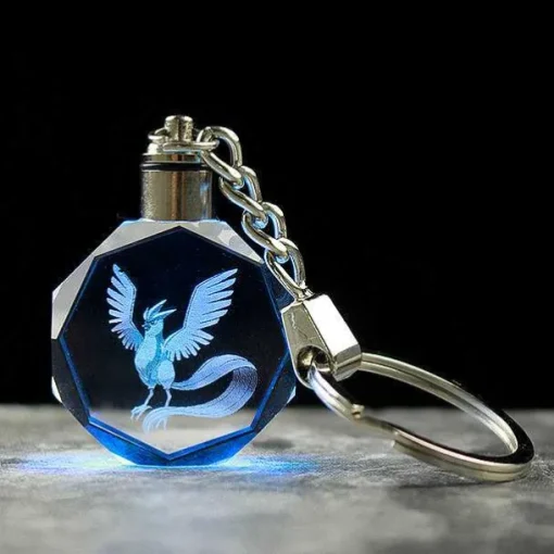 Pkm.store Sonstiges Merchandise-Pokemon Kristall Anhanger Mit 3D Effekt - Viele Motive