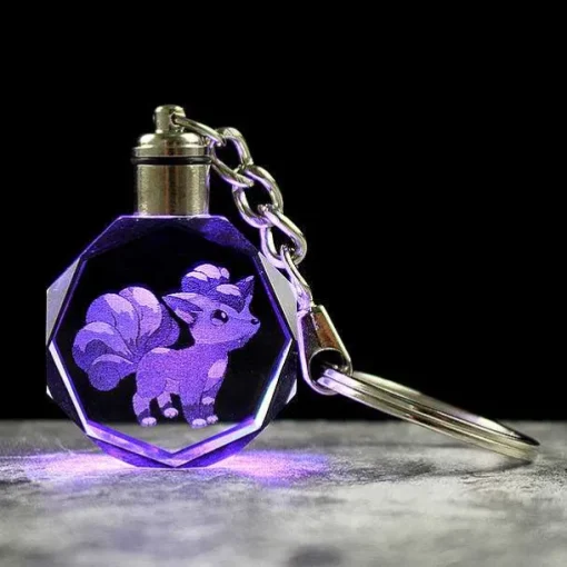 Pkm.store Sonstiges Merchandise-Pokemon Kristall Anhanger Mit 3D Effekt - Viele Motive