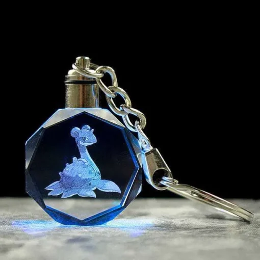 Pkm.store Sonstiges Merchandise-Pokemon Kristall Anhanger Mit 3D Effekt - Viele Motive