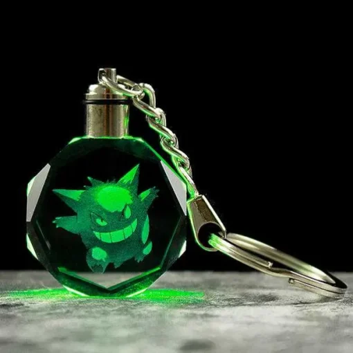 Pkm.store Sonstiges Merchandise-Pokemon Kristall Anhanger Mit 3D Effekt - Viele Motive