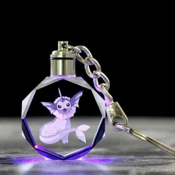 Pkm.store Sonstiges Merchandise-Pokemon Kristall Keychain Schlusselanhanger Verschiedene Motive