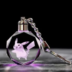 Pkm.store Sonstiges Merchandise-Pokemon Kristall Keychain Schlusselanhanger Verschiedene Motive