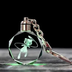 Pkm.store Sonstiges Merchandise-Pokemon Kristall Keychain Schlusselanhanger Verschiedene Motive