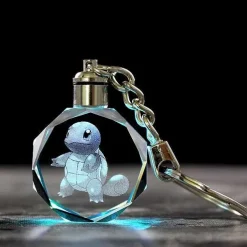 Pkm.store Sonstiges Merchandise-Pokemon Kristall Keychain Schlusselanhanger Verschiedene Motive