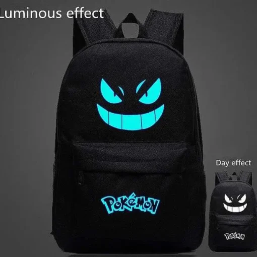 Pkm.store Sonstiges Merchandise-Pokemon Luminous Rucksack - Leuchtet Im Dunkeln