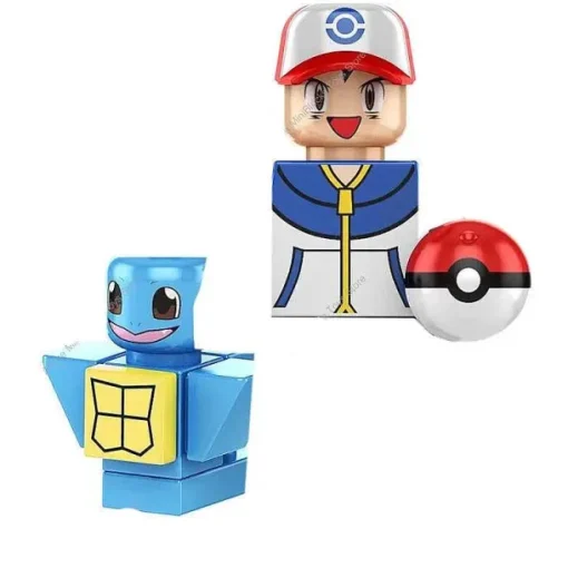 Pkm.store Pokemon Bausteine-Pokemon Mini Figuren - Verschiedene Motive Zur Auswahl