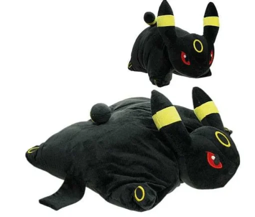 Pkm.store Sonstiges Merchandise-Pokemon Nachtara Umbreon, Relaxo Snorlax Oder Mimigma Mimikyu Kissen (Ca. 40X33Cm)