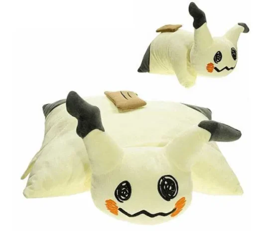 Pkm.store Sonstiges Merchandise-Pokemon Nachtara Umbreon, Relaxo Snorlax Oder Mimigma Mimikyu Kissen (Ca. 40X33Cm)