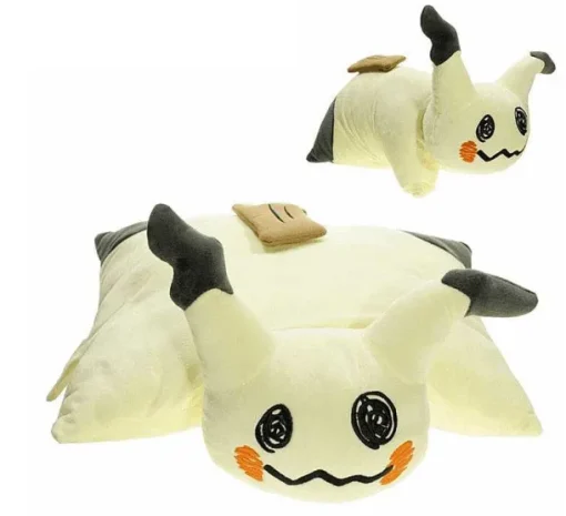 Pkm.store Sonstiges Merchandise-Pokemon Nachtara Umbreon, Relaxo Snorlax Oder Mimigma Mimikyu Kissen (Ca. 40X33Cm)