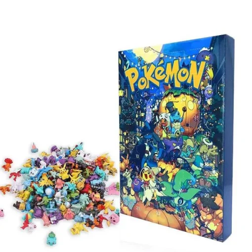 Pkm.store Herbst & Winter-Pokemon Pikachu Adventskalender (Verschiedene Motive)