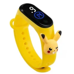 Pkm.store Sonstiges Merchandise-Pokemon Pikachu Armband Mit Digital Uhr Fur Kinder