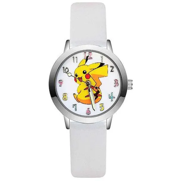 Pkm.store Uhren Und Wecker-Pokemon Pikachu Armbanduhr Fur Kinder (7 Motive Zur Auswahl)