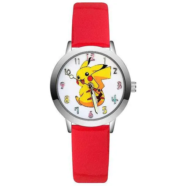 Pkm.store Uhren Und Wecker-Pokemon Pikachu Armbanduhr Fur Kinder (7 Motive Zur Auswahl)