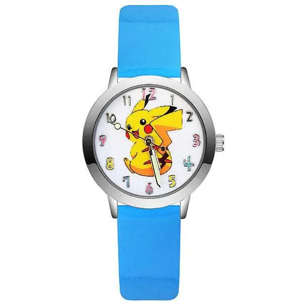 Pkm.store Uhren Und Wecker-Pokemon Pikachu Armbanduhr Fur Kinder (7 Motive Zur Auswahl)