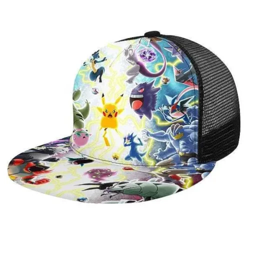 Pkm.store Pokemon Mützen & Caps-Pokemon Pikachu Baseball Mützen In Vielen Motiven