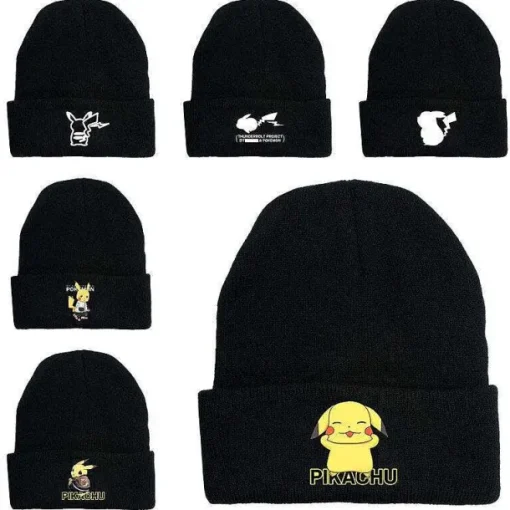 Pkm.store Herbst & Winter-Pokemon Pikachu Beanie Mutze - Viele Motive