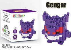 Pkm.store Pokemon Bausteine-Pokemon Pikachu, Charizard Etc. Baustein Set (32 Motive Zur Auswahl)