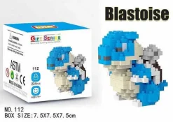 Pkm.store Pokemon Bausteine-Pokemon Pikachu, Charizard Etc. Baustein Set (32 Motive Zur Auswahl)