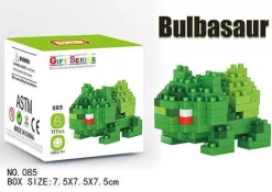 Pkm.store Pokemon Bausteine-Pokemon Pikachu, Charizard Etc. Baustein Set (32 Motive Zur Auswahl)