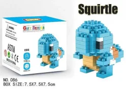 Pkm.store Pokemon Bausteine-Pokemon Pikachu, Charizard Etc. Baustein Set (32 Motive Zur Auswahl)