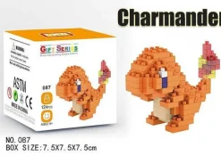 Pkm.store Pokemon Bausteine-Pokemon Pikachu, Charizard Etc. Baustein Set (32 Motive Zur Auswahl)