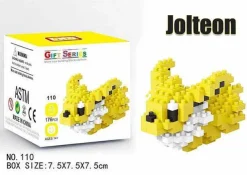 Pkm.store Pokemon Bausteine-Pokemon Pikachu, Charizard Etc. Baustein Set (32 Motive Zur Auswahl)