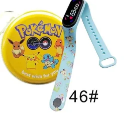 Pkm.store Sonstiges Merchandise-Pokemon Pikachu Digital Uhr Mit Geschenkbox Fur Kinder
