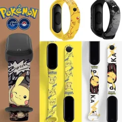 Pkm.store Sonstiges Merchandise-Pokemon Pikachu Elektronische Armbanduhr Mit Digital Anzeige