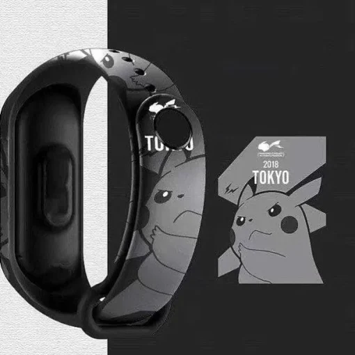 Pkm.store Sonstiges Merchandise-Pokemon Pikachu Elektronische Armbanduhr Mit Digital Anzeige