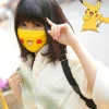 Pkm.store Sommer-Pokemon Pikachu Gesichtsmaske / Cosplay Baumwolle