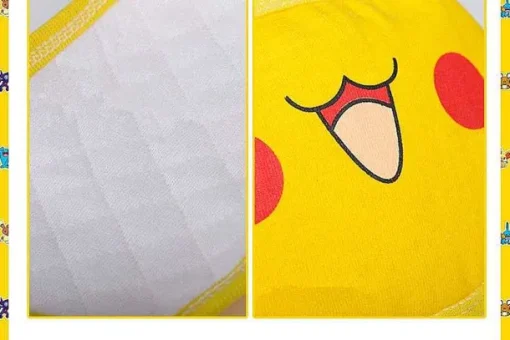 Pkm.store Sommer-Pokemon Pikachu Gesichtsmaske / Cosplay Baumwolle