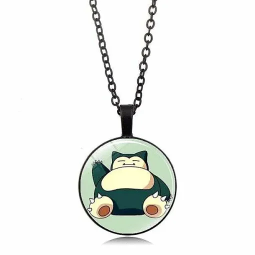 Pkm.store Pokemon Schmuck-Pokemon Pikachu Halskette Mit Anhanger (Viele Motive)