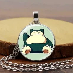 Pkm.store Pokemon Schmuck-Pokemon Pikachu Halskette Mit Anhanger (Viele Motive)