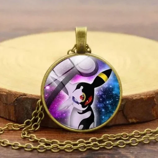 Pkm.store Pokemon Schmuck-Pokemon Pikachu Halskette Mit Anhanger (Viele Motive)