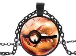 Pkm.store Pokemon Schmuck-Pokemon Pikachu Halskette Mit Anhanger (Viele Motive)