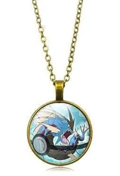 Pkm.store Pokemon Schmuck-Pokemon Pikachu Halskette Mit Anhanger (Viele Motive)
