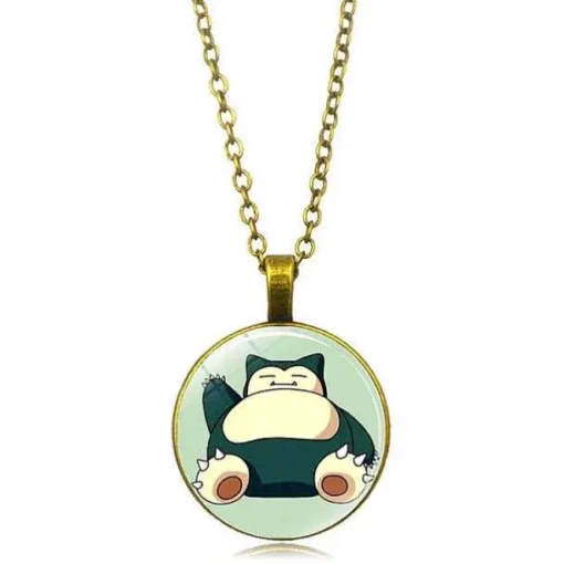 Pkm.store Pokemon Schmuck-Pokemon Pikachu Halskette Mit Anhanger (Viele Motive)