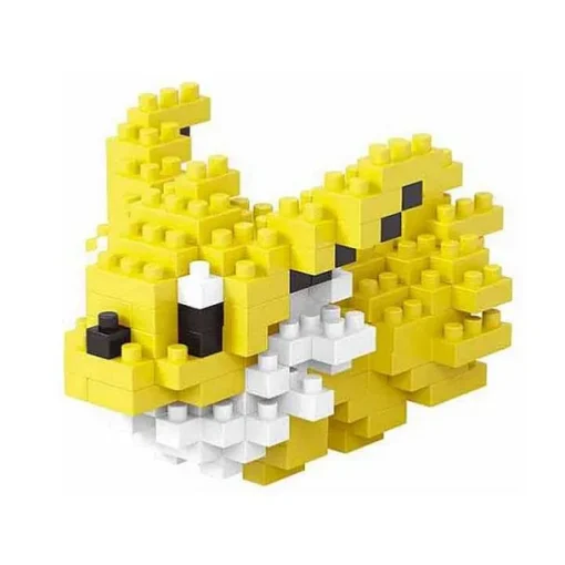 Pkm.store Pokemon Bausteine-Pokemon (Pikachu, Jigglypuff Etc.) Baustein Figuren (34 Motive)