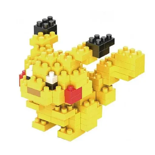 Pkm.store Pokemon Bausteine-Pokemon (Pikachu, Jigglypuff Etc.) Baustein Figuren (34 Motive)