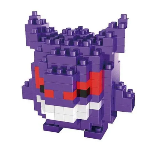 Pkm.store Pokemon Bausteine-Pokemon (Pikachu, Jigglypuff Etc.) Baustein Figuren (34 Motive)