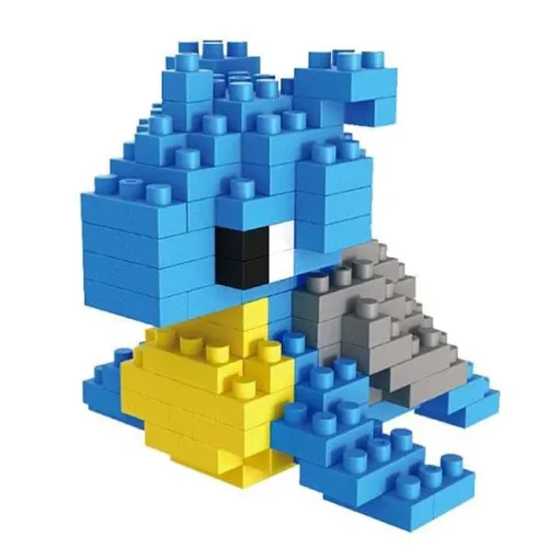 Pkm.store Pokemon Bausteine-Pokemon (Pikachu, Jigglypuff Etc.) Baustein Figuren (34 Motive)