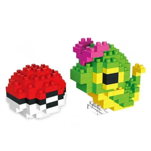 Pkm.store Pokemon Bausteine-Pokemon (Pikachu, Jigglypuff Etc.) Baustein Figuren (34 Motive)